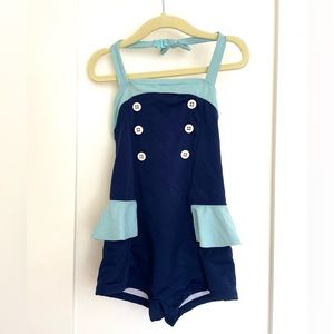 Janie and Jack retro swimsuit size 5